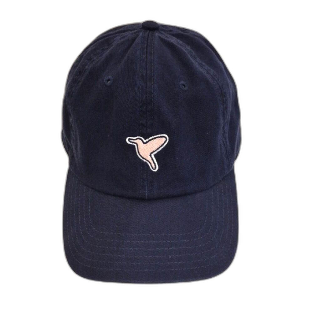 Birddogs Hat Cap Mens OS Free The Bird Blue Pink Hummingbird Adjustable Strap